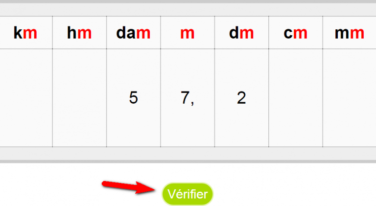 Mettre Un Nombre Virgule Dans Un Tableau De Conversion Comment